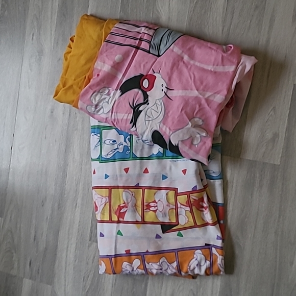 Vintage Looney Tunes Unmatched Sheet Set - Picture 1 of 8
